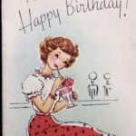 Pin By Robin Clark On Birthdays In 2021 Vintage Birthday Cards Happy