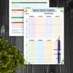 Printable Personal Budget Planner Templates Download PDF