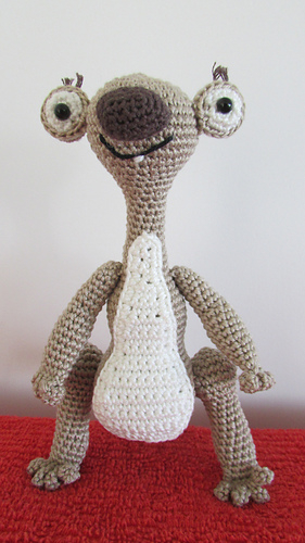 Ravelry Sid Ice Age Sloth Pattern By Carins Creaties