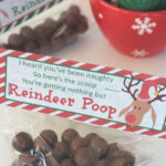 Reindeer Poop FREE Printable Bag Toppers Everyday Shortcuts