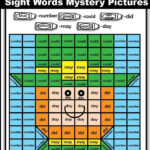 Sight Words St Patrick s Day Mystery Pictures For Kindergarten First