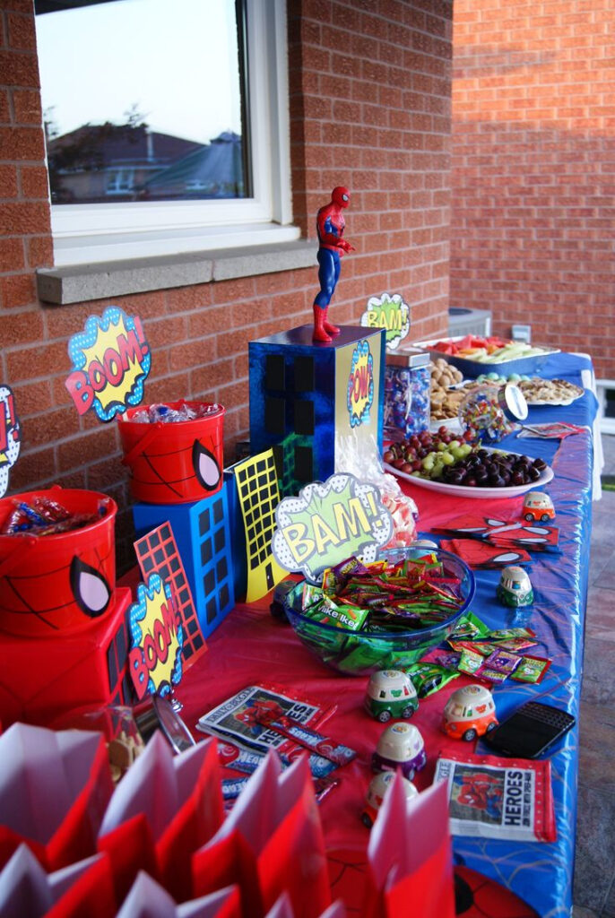 Spider Man Theme Spiderman Gifts Spiderman Party Superhero Birthday