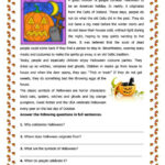 The History Of Halloween English ESL Worksheets Halloween History