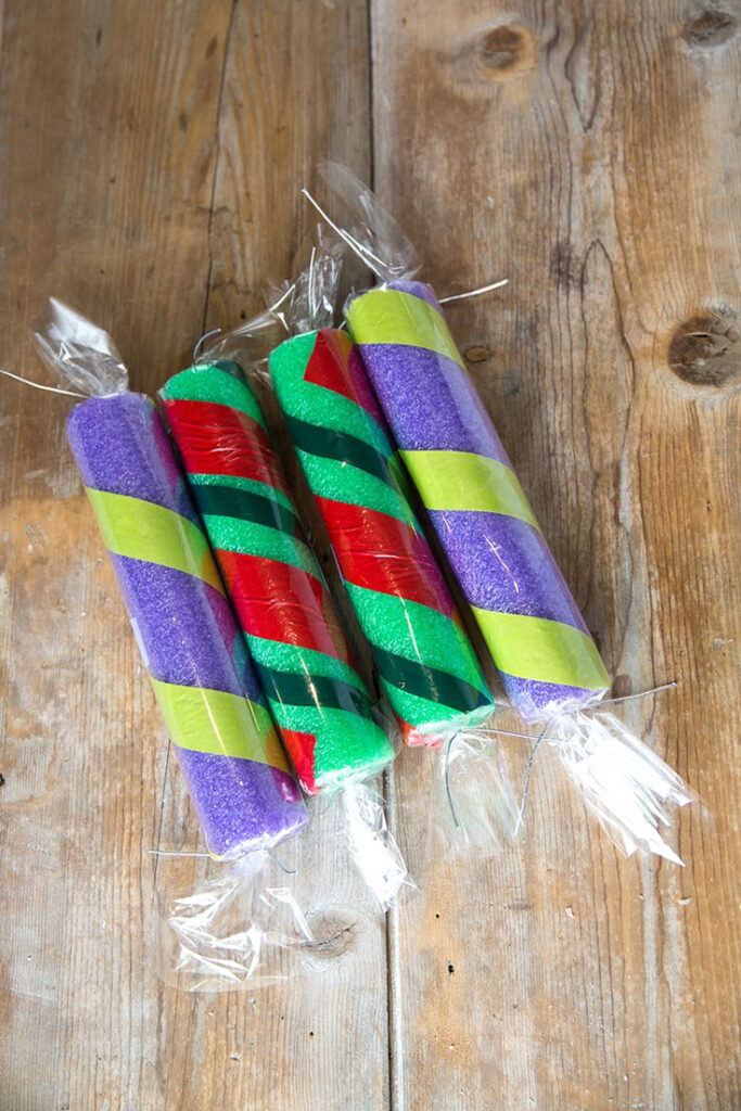 These Cute Candies Are Made From Pool Noodles Gingerbread House 