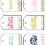 These Free Printable Happy Birthday Gift Tags Are Different Than The
