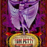 Tom Petty The Heartbreakers Vintage Concert Poster From Fillmore