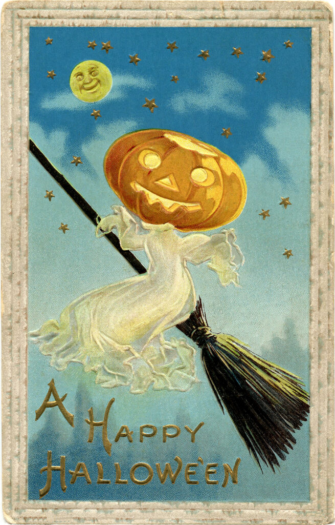 Vintage Halloween Image Free Ghost The Graphics Fairy